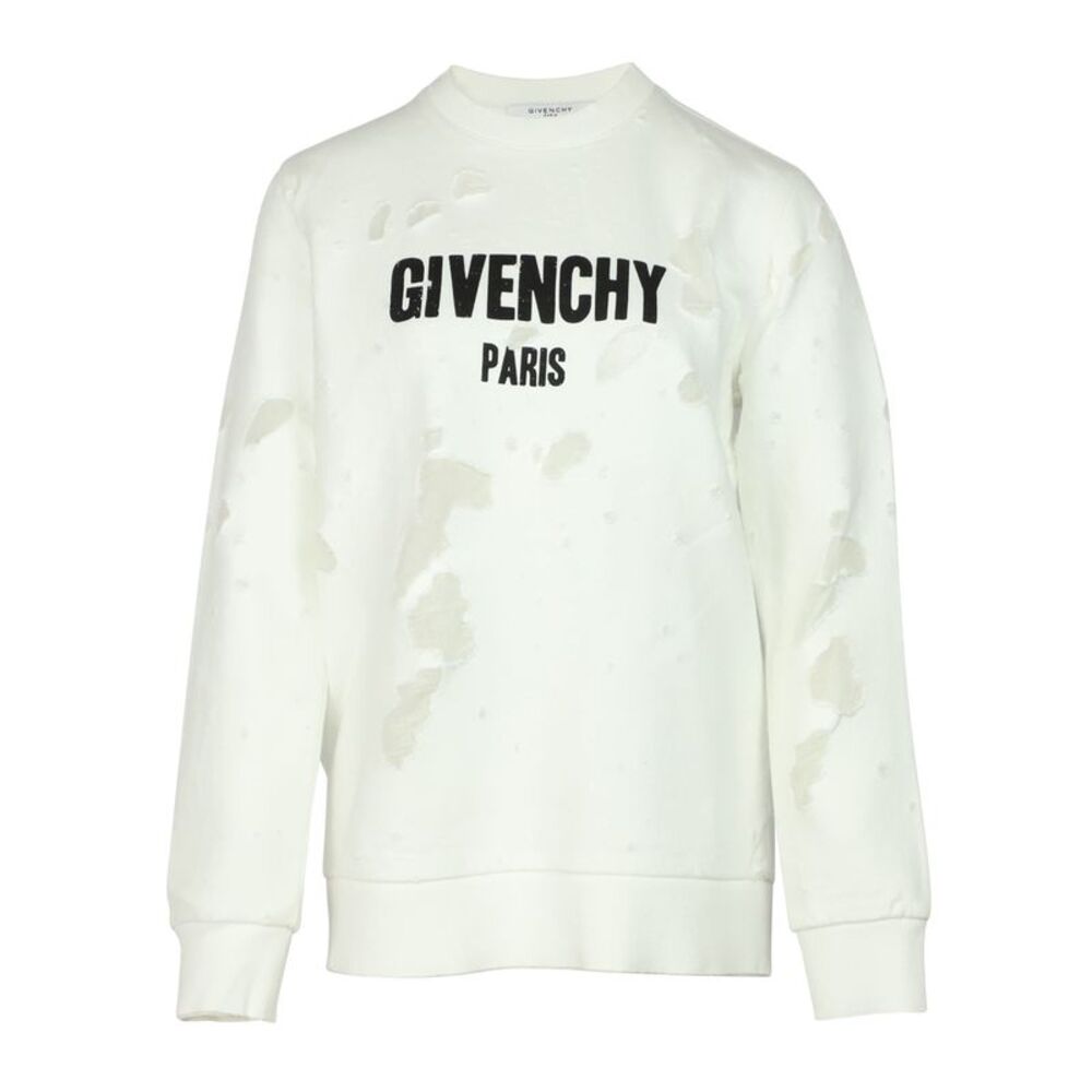 Pre Loved Givenchy Distressed Pullover Sweater Wo… - image 1